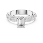 Gold Ring DDLR-1066, White Gold, view 4