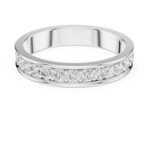 Gold Ring DDLR-1118, White Gold, view 4