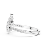 Gold Ring LR-01 (71), White Gold, view 3