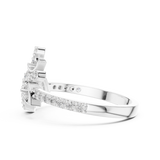 Gold Ring LR-01 (71), White Gold, view 3