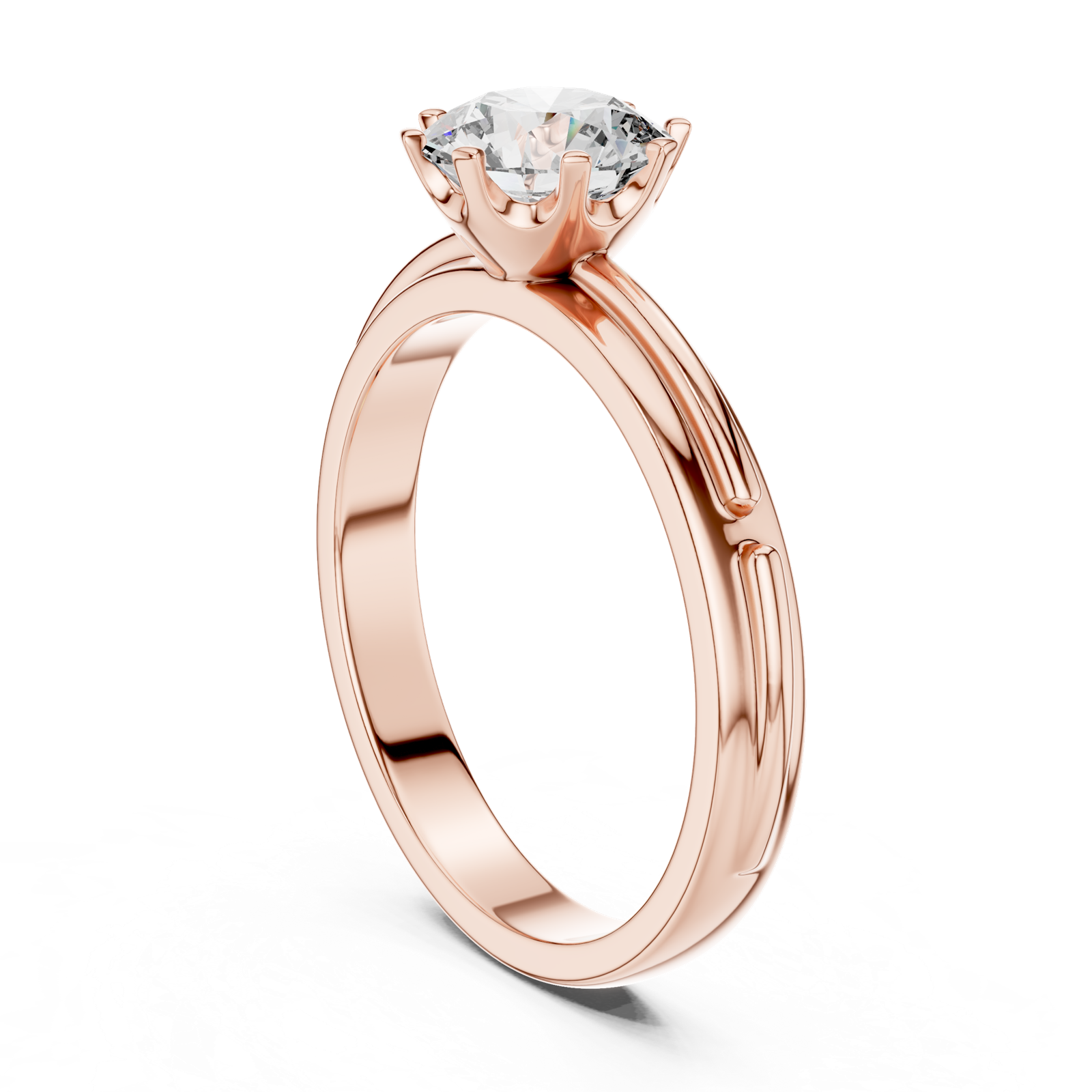 Gold Ring LR-0006, Rose Gold