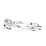 Gold Ring DDLR-921, White Gold, view 3