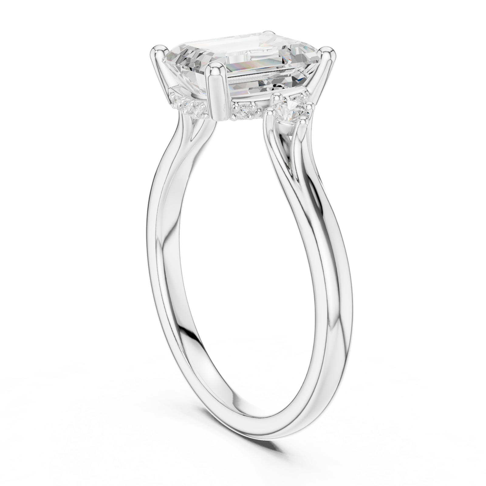Gold Ring DDLR-971, White Gold