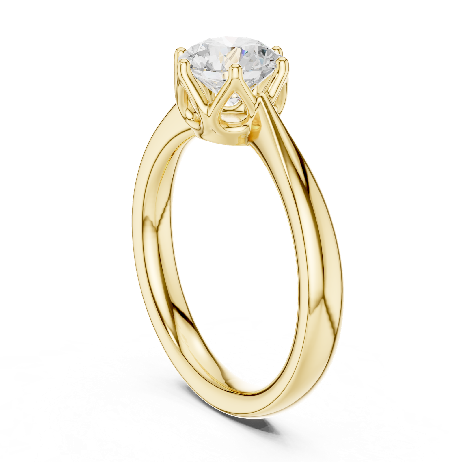Gold Ring DDLR-561, Yellow Gold