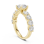 Gold Ring DDLR-657, Yellow Gold, view 1