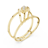 Gold Ring 1 (174), Yellow Gold, view 2