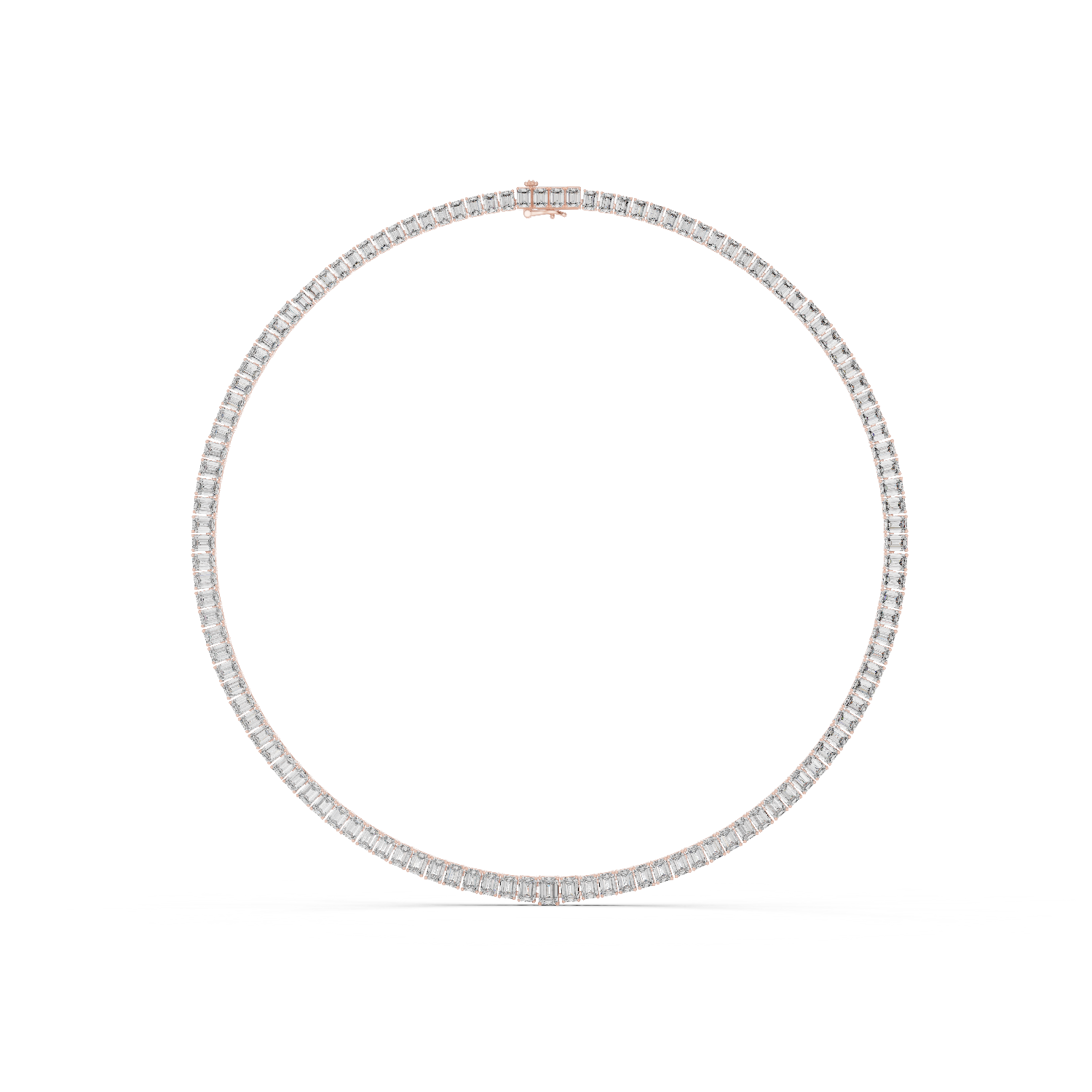 Gold Necklace GNK-0051, Rose Gold