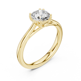 Gold Ring DDLR-549, Yellow Gold, view 2