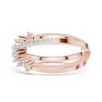 Gold Ring 12-10020@L, Rose Gold, view 3