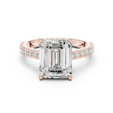Gold Ring DDLR-773, Rose Gold