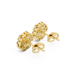 Gold Earrings AVBER, Yellow Gold, view 2