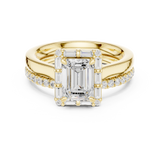 Gold Ring DDLR-303, Yellow Gold, view 4