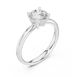Gold Ring DDLR-646, White Gold, view 2