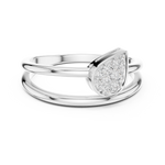 Gold Ring SBWR(63), White Gold, view 4