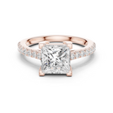 Gold Ring DDLR-880, Rose Gold