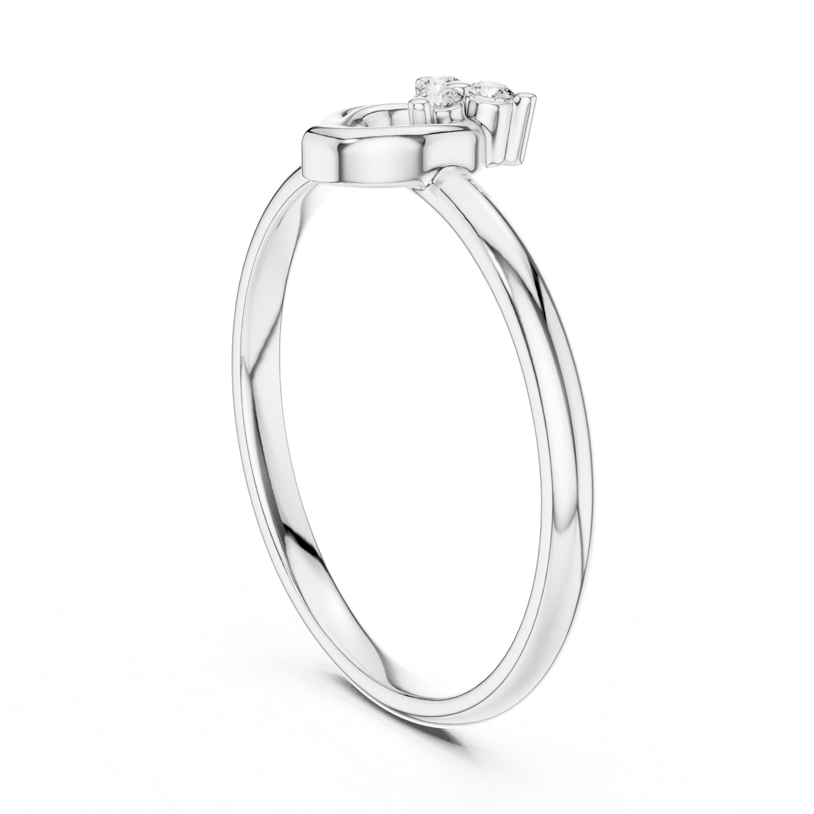 Gold Ring 1 (386), White Gold