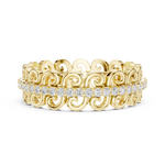 Gold Ring R34, Yellow Gold, view 3