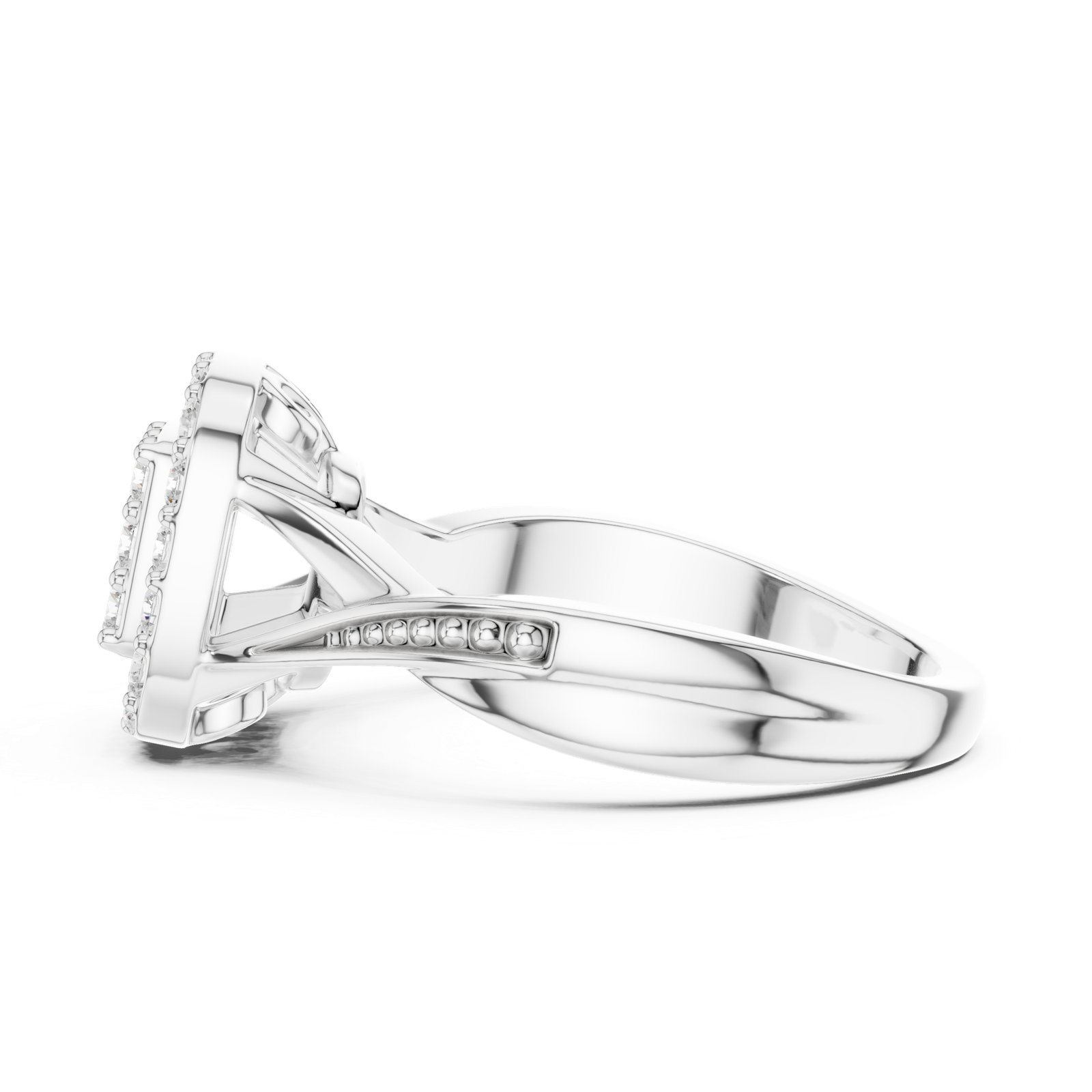 Gold Ring SBWR(13), White Gold, view 3