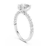 Gold Ring DDLR-396, White Gold