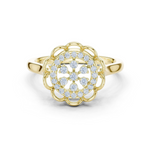 Gold Ring DDLR-786, Yellow Gold