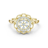 Gold Ring DDLR-786, Yellow Gold