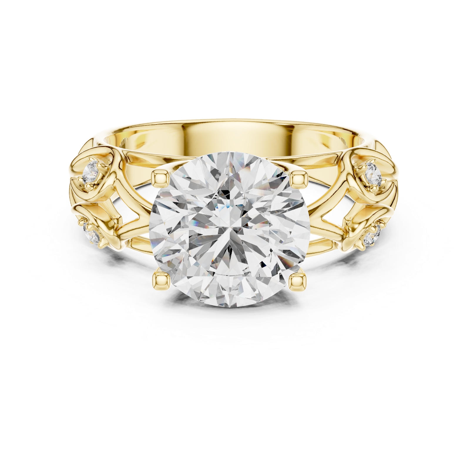 Gold Ring LR-0090, Yellow Gold