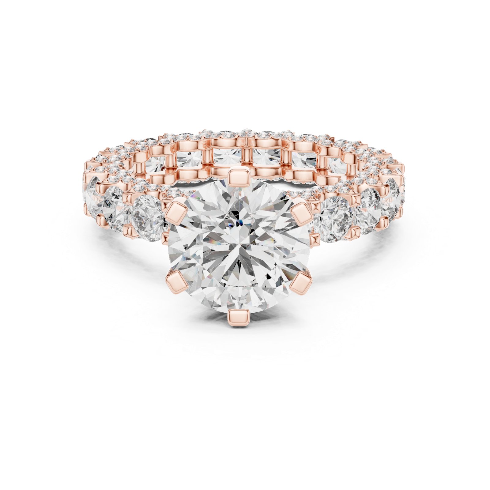 Gold Pendant 9-10054L, Rose Gold