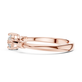 Gold Ring DDLR-796, Rose Gold, view 3
