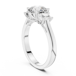 Gold Ring DDLR-265, White Gold, view 1