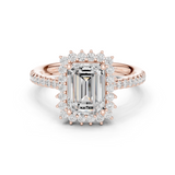 Gold Ring DDLR-731, Rose Gold