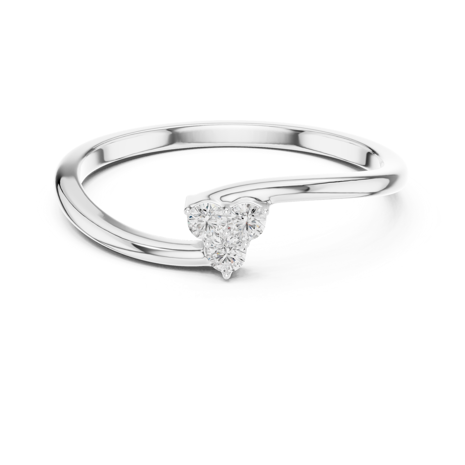 Gold Ring SBWR(14), White Gold