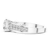 Gold Ring DDLR-190, White Gold, view 3