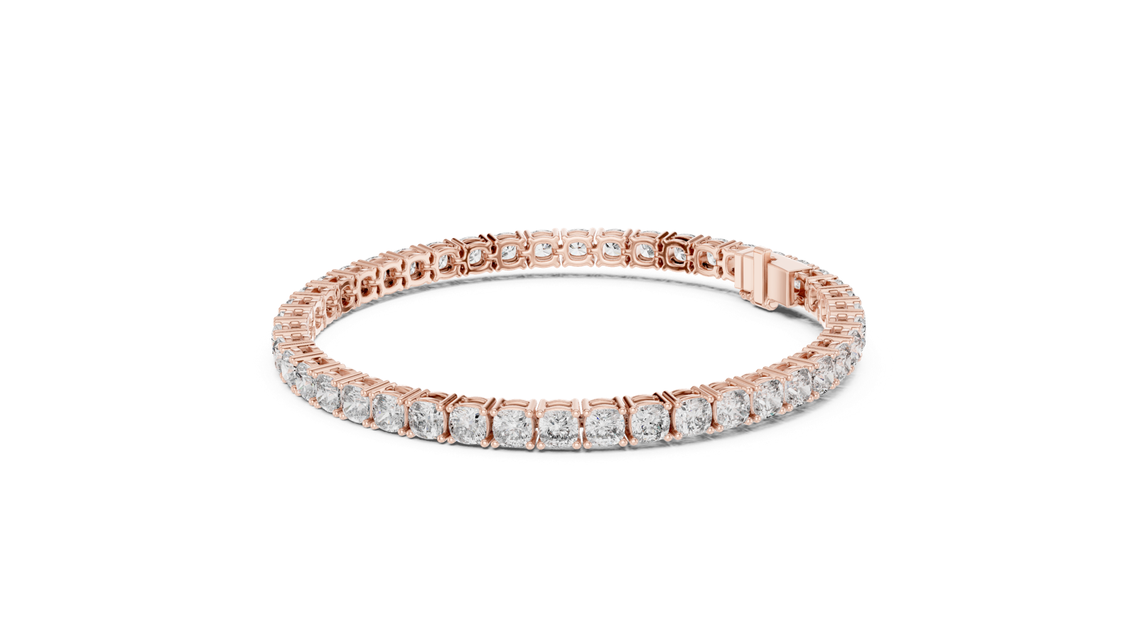 Gold Bracelet GLBR-0012, Rose Gold, view 1