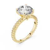 Gold Ring LR-0026, Yellow Gold, view 2