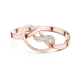 Gold Ring 1 (158), Rose Gold, view 4