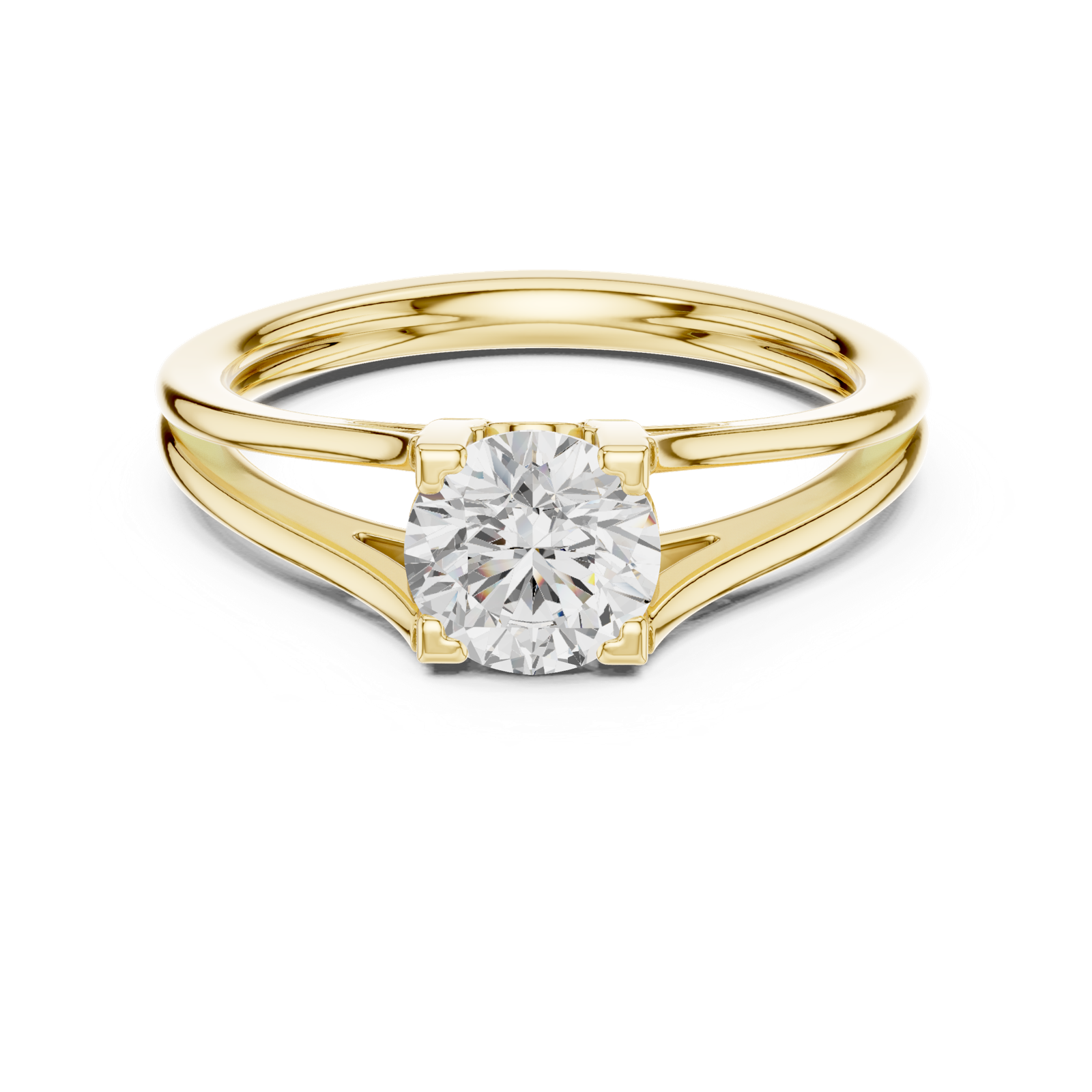 Gold Ring DDLR-544, Yellow Gold