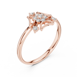 Gold Ring 1 (281), Rose Gold, view 2