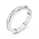 Gold Ring DDLR-352, White Gold, view 2