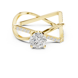 Gold Ring SBWR(50), Yellow Gold, view 4