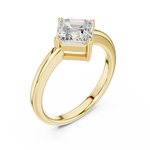 Gold Ring DDLR-482, Yellow Gold, view 2