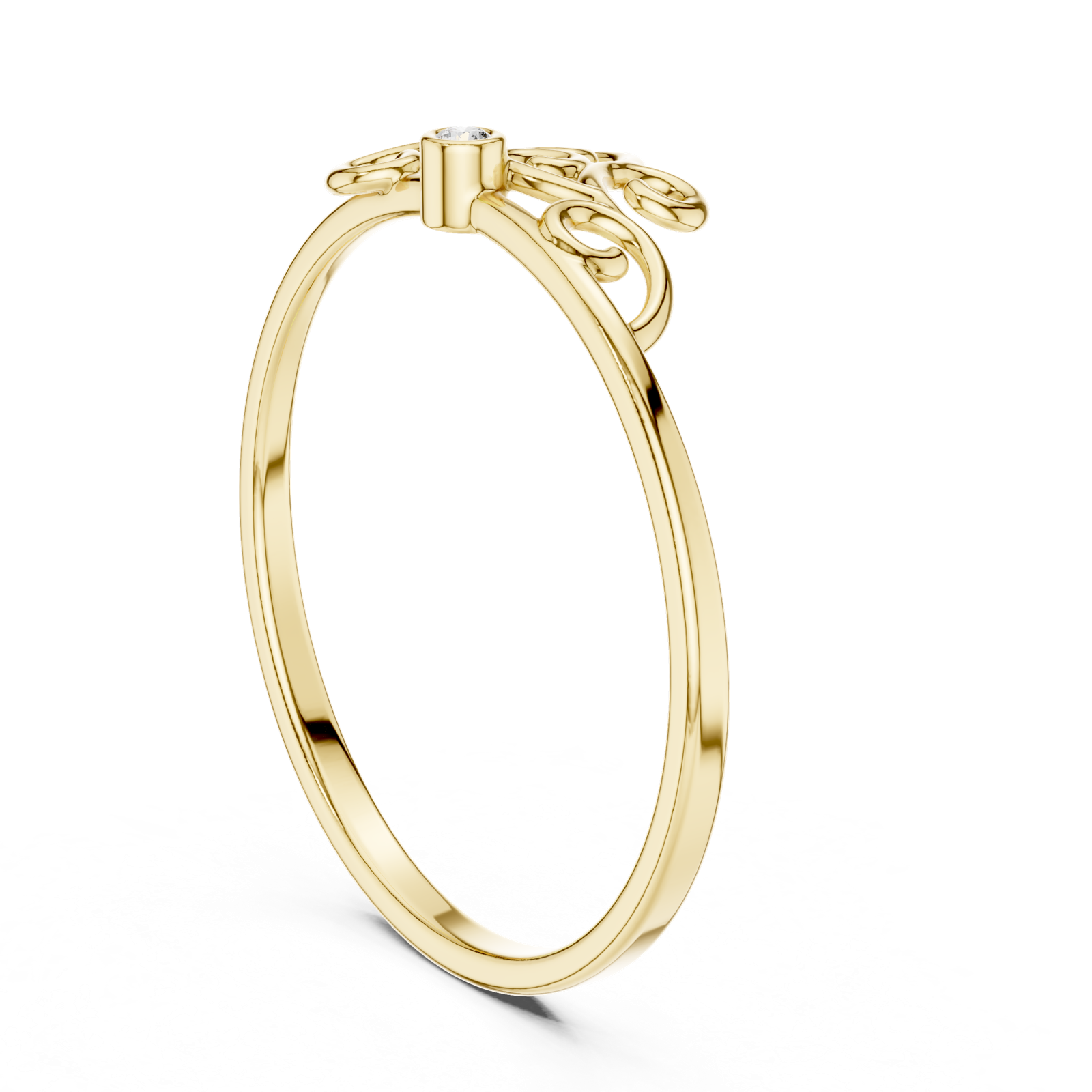 Gold Ring 1 (230), Yellow Gold