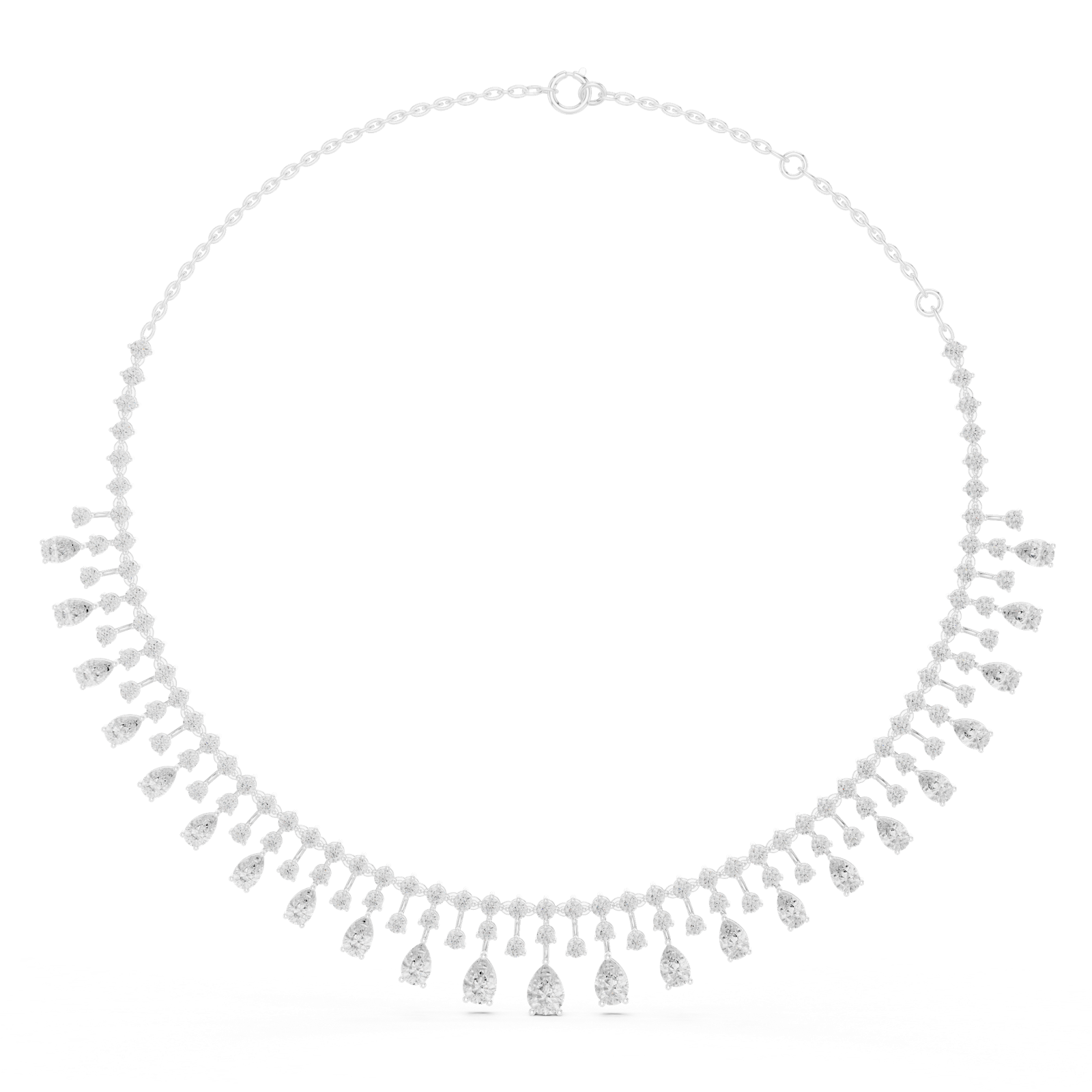 Gold Necklace SBWN (39), White Gold
