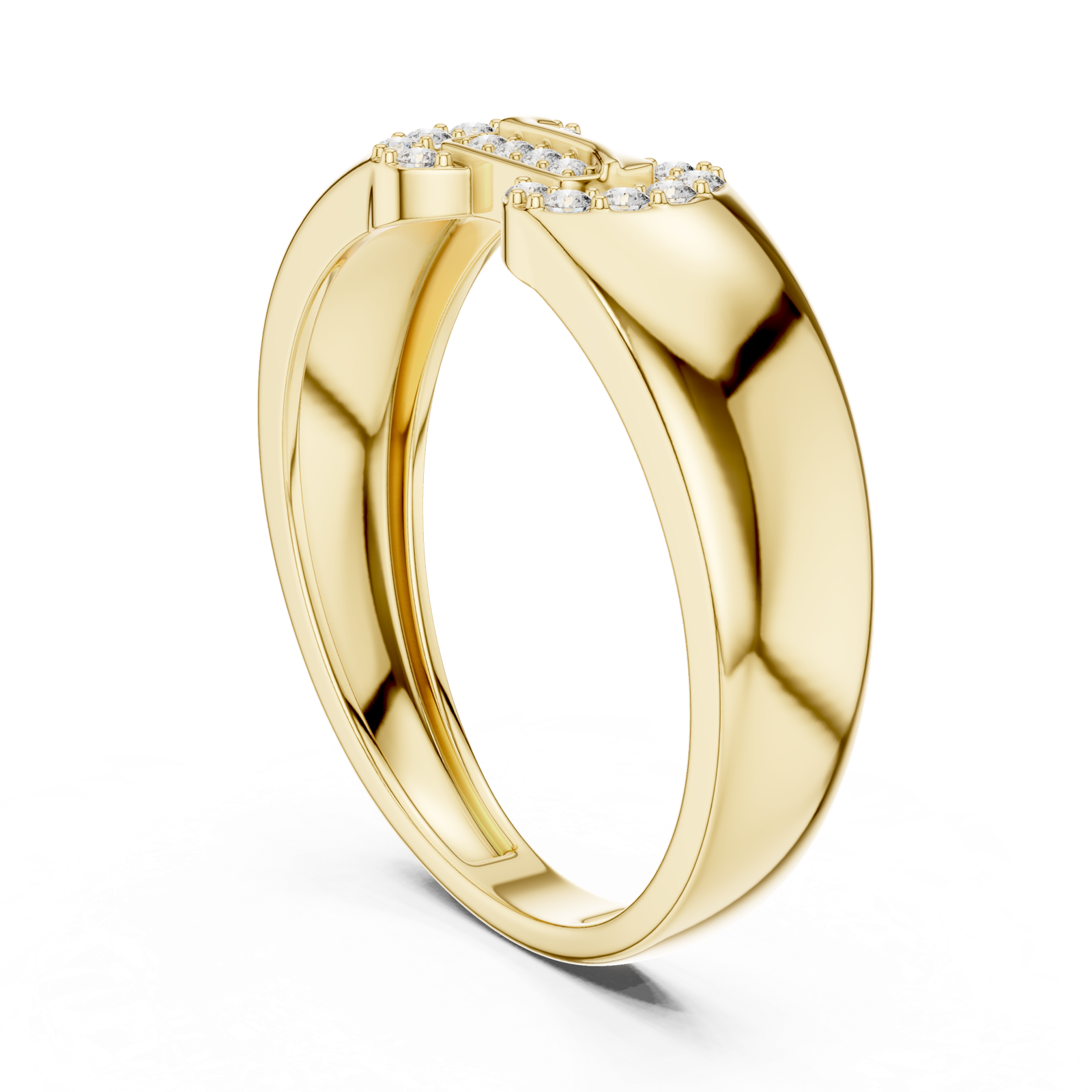 Gold Ring LR-01 (33), Yellow Gold