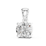Gold Pendant PND-0001, White Gold, view 2