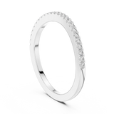 Gold Ring L03-811, White Gold
