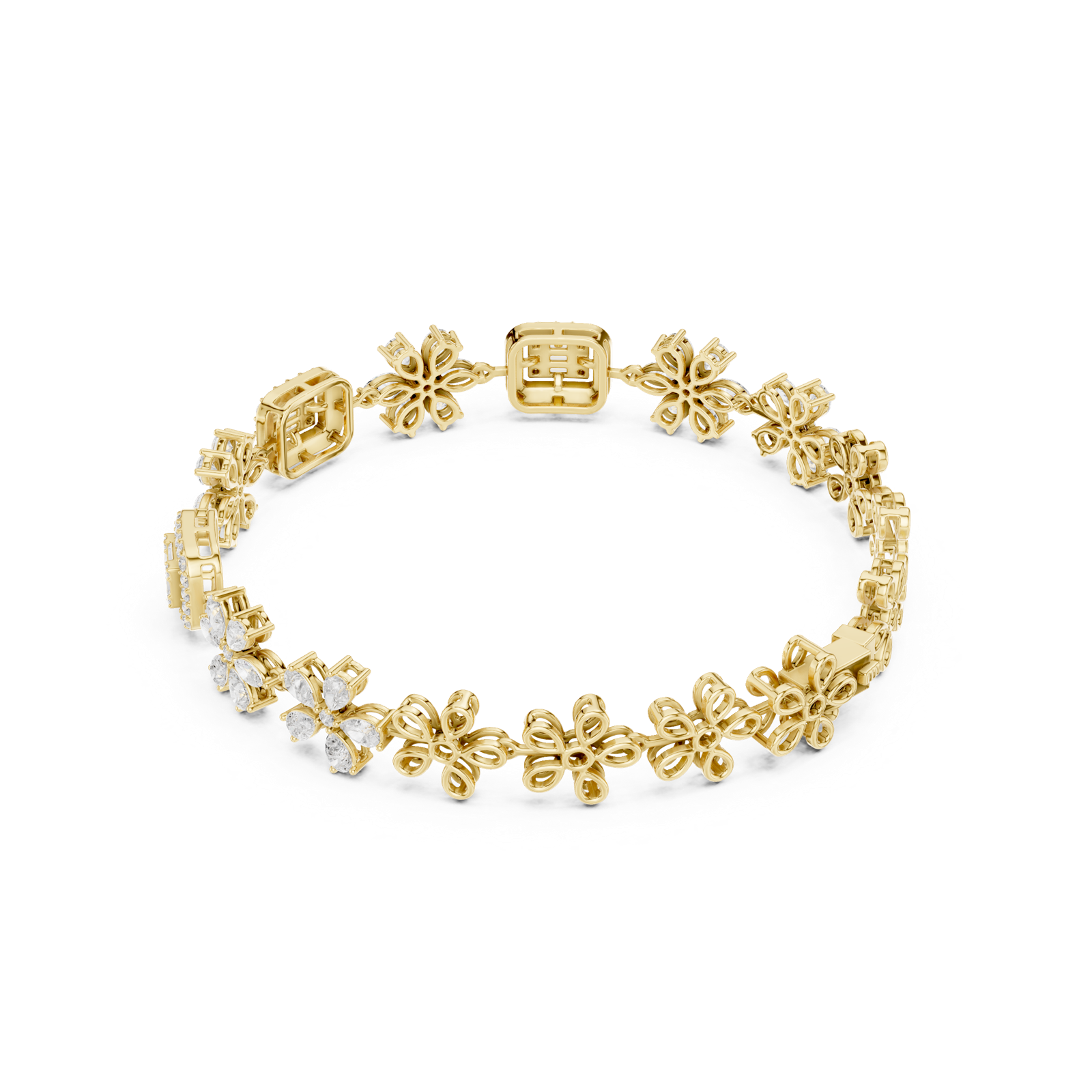 Gold Bracelet SBWB (43), Yellow Gold, view 2