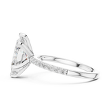 Gold Ring DDLR-887, White Gold, view 3