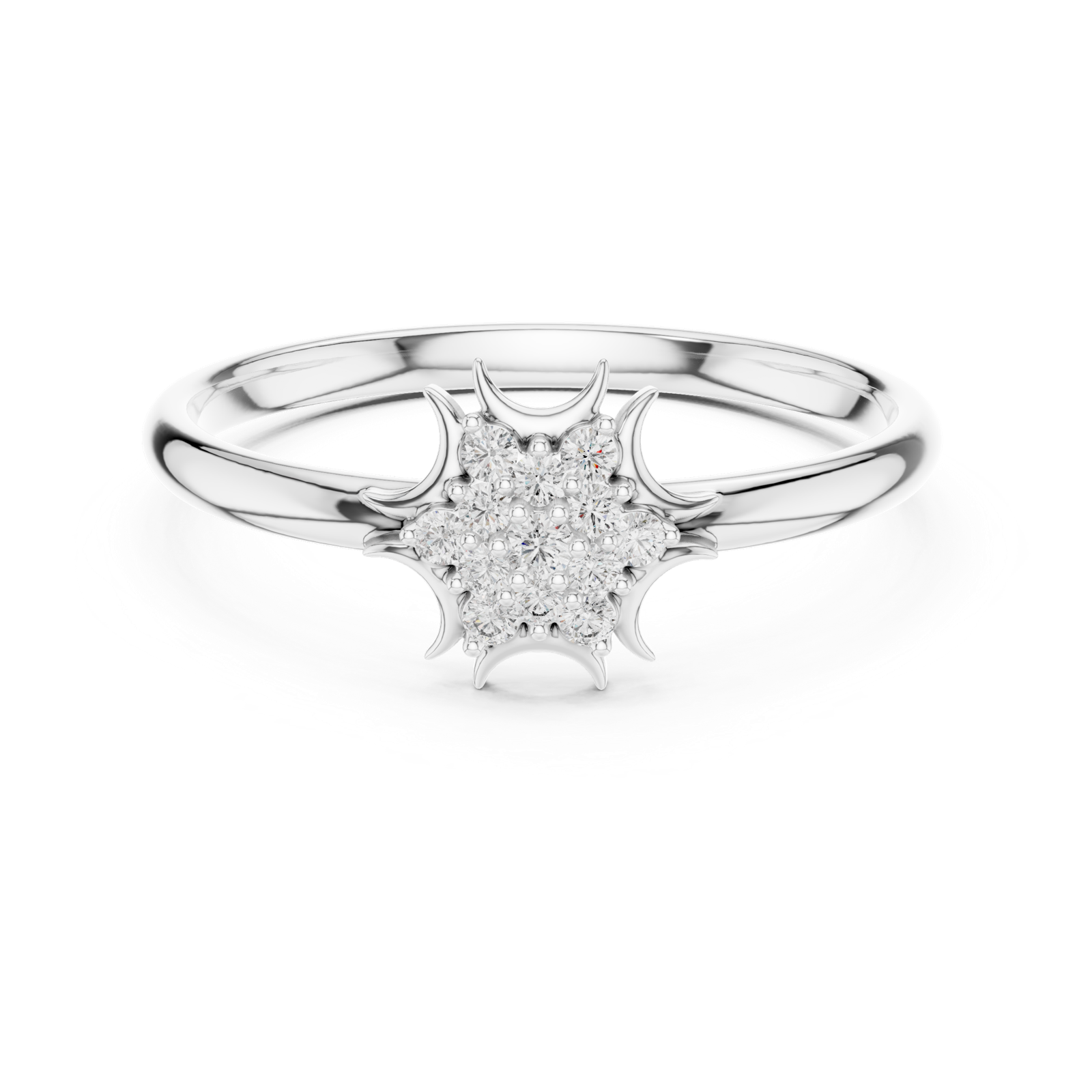 Gold Ring 1 (282), White Gold