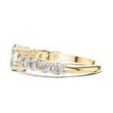 Gold Ring ALR-55, Yellow Gold, view 3
