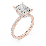 Gold Ring DDLR-1019, Rose Gold, view 2